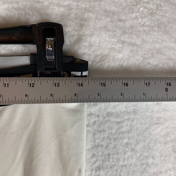 Nike Leggings Women's Large White Polyester Stretch Dri-Fit Softball‎ 6836 - Picture 3 of 15